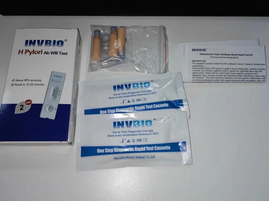 Ag Feces H Pylori Card Test Ce Rilevazione rapida