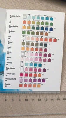 16 in 1 strisce reattive per acqua potabile per rubinetto facile da usare 100 pz
