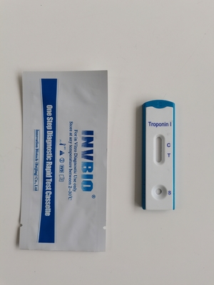 Sangue della prova della troponina I Ctni intero/carte diagnostiche rapide troponina del plasma/del siero