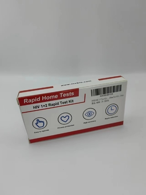 Il flusso verticale rapido aiuta una prova Kit At Home Quick Detection di HIV-1 2 di punto