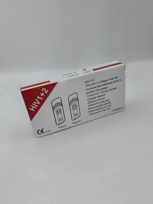 Il flusso verticale rapido aiuta una prova Kit At Home Quick Detection di HIV-1 2 di punto