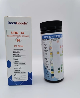 14 Parametri Analisi delle urine a domicilio Striscia di prova Urs-14