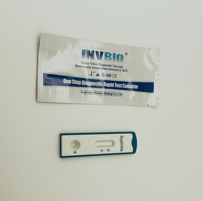 Corredo rapido di diagnosi del sangue della prova di sifilide degli anticorpi di Treponema pallido
