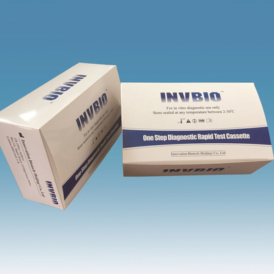 Sangue che scherma le cassette rapide della prova dei pilori ab di H