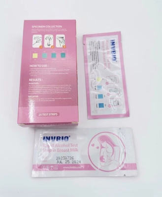 Risultati delle strisce test di un latte materno di punto in 2 minuti 25/Box