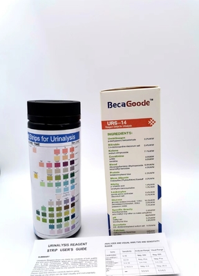 Accuratezza del 98% Strisce di reagente di pH umano per l' analisi delle urine Larghezza 3,00 mm