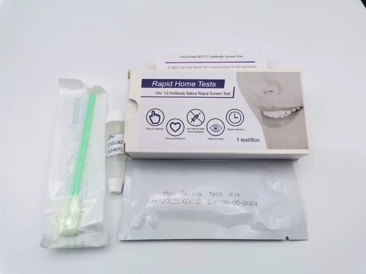 99% Oraquick Saliva Hiv Accuratezza del sagomato orale Invbio In vitro Diagnostic Use