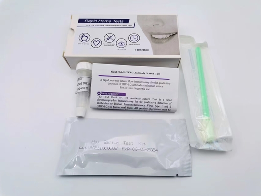 99% Oraquick Saliva Hiv Accuratezza del sagomato orale Invbio In vitro Diagnostic Use