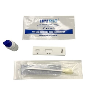 Il dispositivo rapido della prova di risultati di Hcv dell'antigene accurato della saliva facile funziona