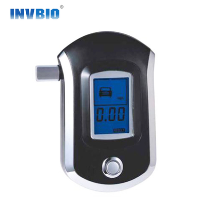 At6000 retroilluminazione LCD Digital Alcohol Breath Tester per la sicurezza della guida professionale