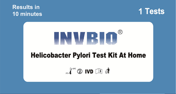 H Pylori Ag Cartella dei kit di test rapidi per malattie infettive con Ce