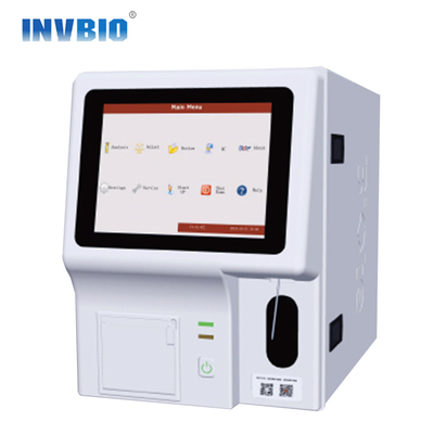 Analizzatore completamente automatico di ematologia dell'esposizione WBC di TFT LCD tre parti