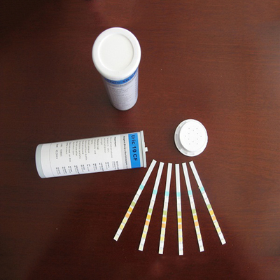 Strisce test di analisi delle urine della bilirubina del glucosio di alta precisione 3.00mm 10 parametri