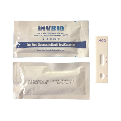 IVD medico Hcg una carta del test di gravidanza di punto
