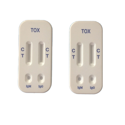 Prova Kit Colloidal Gold Chromatography della casa di toxoplasmosi di IgG IgM TOXO