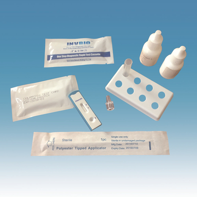 Prova Kit Card Single Use dell'antigene di Trachomatis di clamidia del tampone