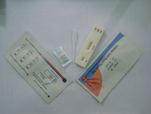 Prova domestica di Kit Cassette 3.00mm della prova di abuso di droga della cocaina di FDA COC