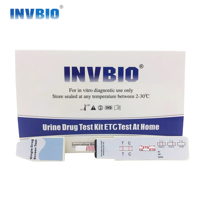 Kit medico ETC Esame di alcol Urina Dip Card Mark Iso One Step Rapid Test