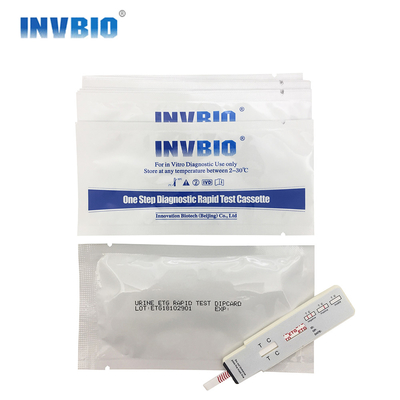 Kit medico ETC Esame di alcol Urina Dip Card Mark Iso One Step Rapid Test