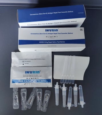 Prova Kit Ag Saliva Test Kit dell'antigene di Bfarm SARS-CoV-2 a casa