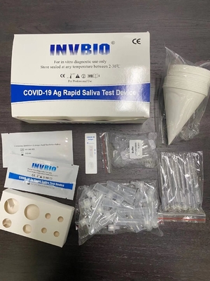 Prova Kit Ag Saliva Test Kit dell'antigene di Bfarm SARS-CoV-2 a casa