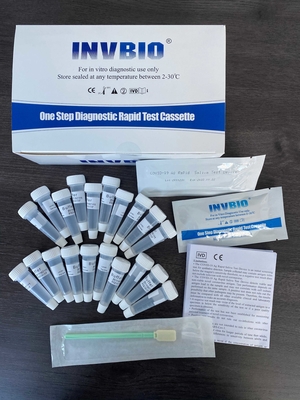 CE veloce FSC del corredo della prova dell'antigene della saliva del coronavirus 10-20min a casa