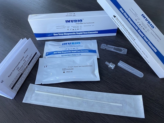 Lista comune nasale rapida di Kit Card UE della prova dell'antigene del tampone di SARS-CoV-2 Rtk a casa