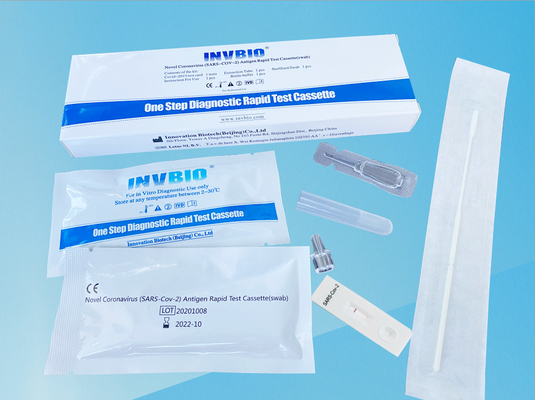 Lista comune nasale rapida di Kit Card UE della prova dell'antigene del tampone di SARS-CoV-2 Rtk a casa