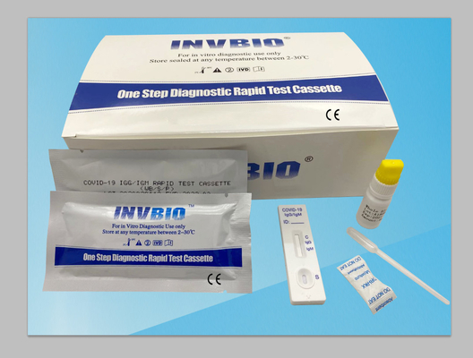 Prova rapida Kit For Antibody COVID19 dell'oro colloidale del FSC FDA IgG IgM del CE