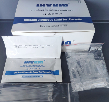 Prova rapida Kit For Antibody COVID19 dell'oro colloidale del FSC FDA IgG IgM del CE