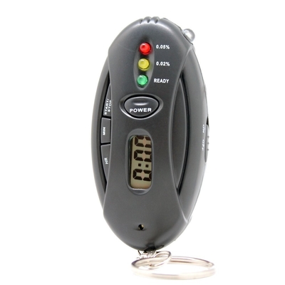 Tester accurato rapido del respiro dell'alcool del riassunto LED di risposta con il temporizzatore