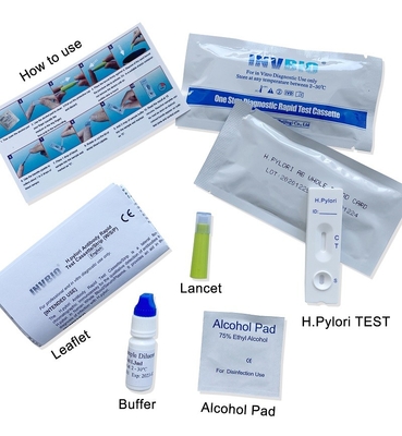 Una i pilori accurati di punto 25pcs/box H defecano l'anticorpo di helicobacter pylori della prova rapido