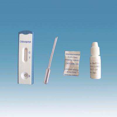 Prova rapida Kit Card di Chikungunya dell'anticorpo di IgG IgM del plasma del siero
