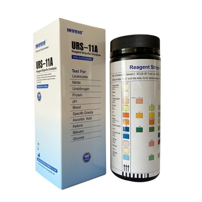1-11 strisce del reagente di parametri per comprensione di analisi delle urine