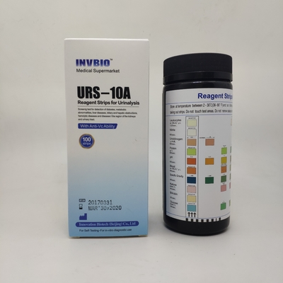 Micro comprensione delle strisce test di analisi delle urine dell'albumina 100 strisce/bottiglia