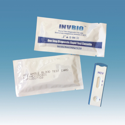 Dispositivo rapido 25pcs/Box della cassetta dei corredi della prova dell'anti malattia infettiva di Hcv