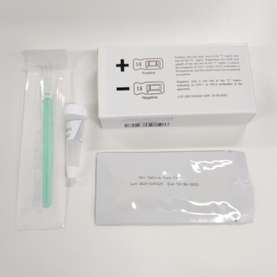 Corredi rapidi di plastica manuali della prova del Hiv in una posizione privata